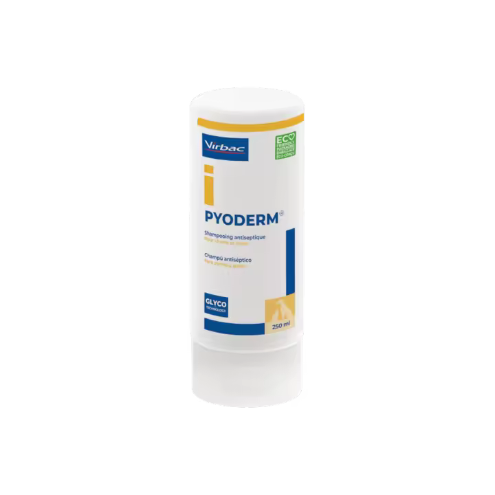 Virbac Pyoderm Champú Dermatológico Para Perros Y Gatos 250 Ml - 1