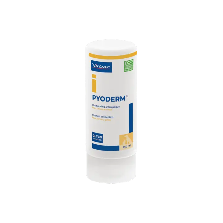 Virbac Pyoderm Champú Dermatológico Para Perros Y Gatos 250 Ml - 1