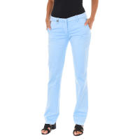 MET-Pantalon Largo estilo chino con bajos rectos 70DBF0028-R123 para Mujer