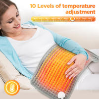 Manta eléctrica nueva con control de temperatura de 10 velocidades, manta calefactora eléctrica enchufable para el hogar, almohadilla térmica para fisioterapia - details 2