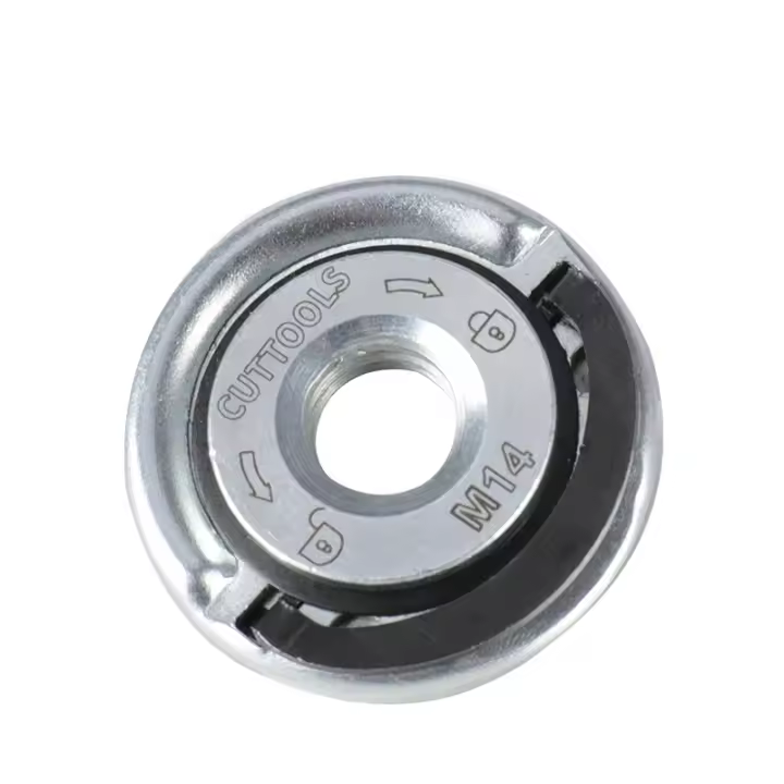 Platen Autolock De M14 Para Amoladora Angular Placa De Amolado Con Tornillo Threaded Quick Release Chuck De Potencia Herramienta Accesorios De Máquina De Amolado - 1