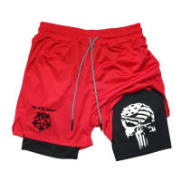 Shorts De Entrenamiento Para Hombre Con Estampado De Anime Ropa Deportiva De Verano Fitness Running Mesh Secado Rápido Shorts De Playa Doble Cara - details 7