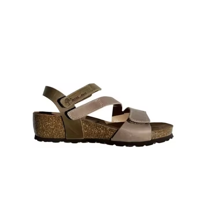 Cuñas Inter-bios 5378 Mujer Beig-kaki - 1
