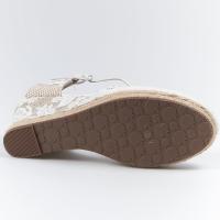 KTEY 523 ROSE Sandalias plataforma mujer 32570 24V VALENCIA CUÑA YUTE MACRAME BLANCO - details 0