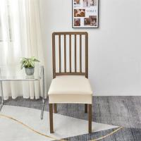 Cubiertas De Silla De Comedor En Cuero PU Impermeable Modernas Y Duraderas Antipolvo Para Hogar Y Hotel Cubierta De Cojín Elástica - details 11