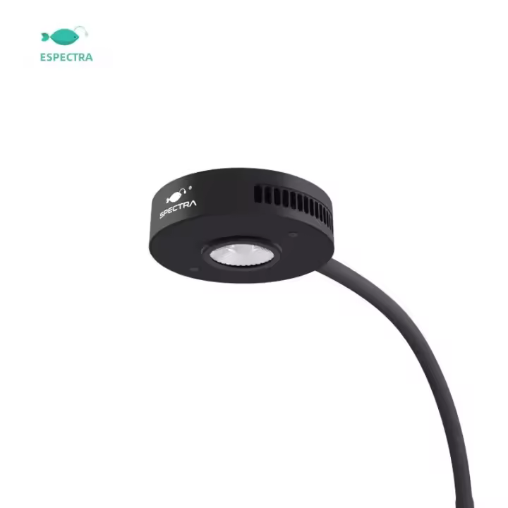Lámpara De Coral Para Acuario Spectra LED De Agua Salada Con Spectrum Completo 3 Canales Ajustable Máxima Potencia 36W Clip-On - 1