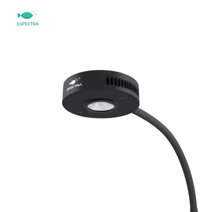 Lámpara De Coral Para Acuario Spectra LED De Agua Salada Con Spectrum Completo 3 Canales Ajustable Máxima Potencia 36W Clip-On - 1