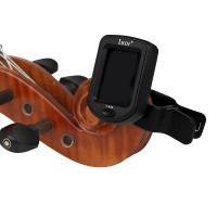 Afinador Digital T-400 Clip-On Sensible Con Rotación De 360 Grados Para Ukulele Eléctrico Violín Y Bajo Con Batería Integrada - details 1