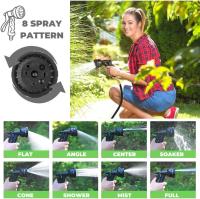 PORCHEDDU Manguera de Agua Extensible para Jardín 7,5/15/22,5/30m with Pistola Rociadora de Agua de 8 Modos | Flexible y Resistant para Lavado de Coche, Patio y Mascota | Incluye Bolsa de Almacenaje - details 4