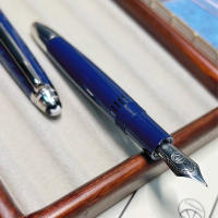 Nuevo Bolígrafo Fuente Lemon M6 Con Ventana De Visualización De Tinta EF F Nibs Inking Delicado Regalo Para Estudiantes Suministros De Papelería - details 8