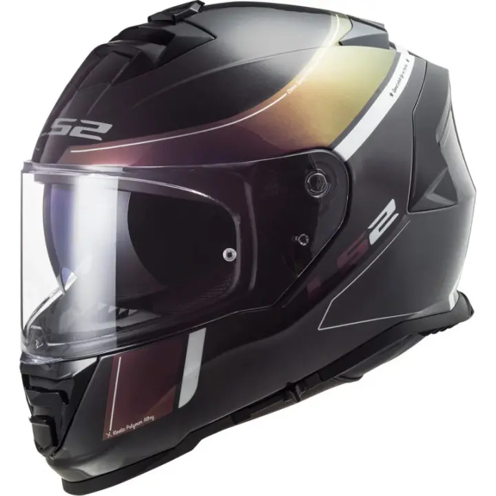 Casco Integral LS2 Storm Velvet FF800 Black Rainbow 22.05 (Sin Pinlock) - 1