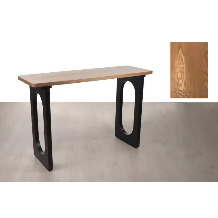 CONSOLA DM NEGRO/NATURAL HM84 FIJALO - 1