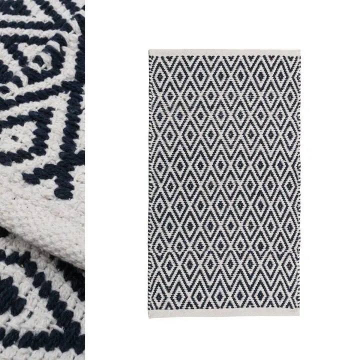 Alfombra multiusos 100% algodón 80 x 50 cm-DAMDAM GO - 1