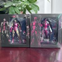 Figura De Acción Sentinel Fighting Armor Iron Man Spiderman Deadpool Wade Winston Wilson Colección Modelo Juguetes Para Adultos - details 14