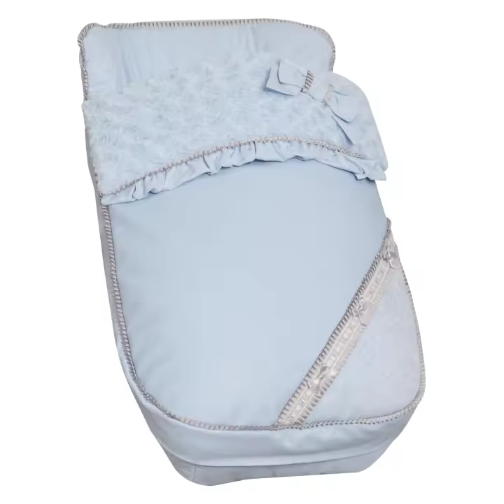 Saco de Silla Babyline Bombón Azul Sin Polar Desmontable para Entretiempo - 1