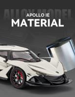 Coche De Deportes De Acción Intensa Emozione Apollo IE a Escala 1:24 Con Sonido Y Luz Juguete De Carreras Para Niños Material Metálico Sin Batería - details 3