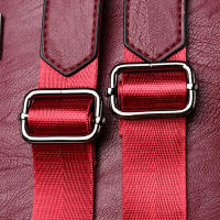 Mochila De Cuero antirrobo para mujer, bolso de de de hombro vintage, mochila viaje alta capacidad, - details 17