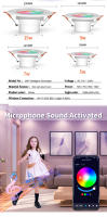Lámparas LED Inteligentes WiFi Tuya ZigBee3.0 Para Techo Control Remoto Bluetooth Alexa Google Home Luz De Spot Recorrido RGB - details 1