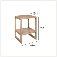 XOCOTŌ® Estantería Apilable 'Puzzle' 1/2/4 Compartimento(s)  Estanterías Individuales y apilables, Haz tu medida perfecta y aprovecha todo el espacio - PUZZLE XOCOTO - details 2