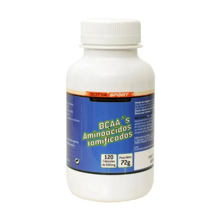 Sotya Bcaas Complemento Alimenticio para Recuperar Masa Muscular y Quemar Grasa - 1