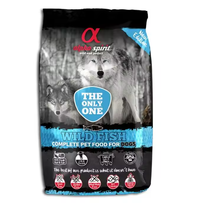 ALPHA SPIRIT ALIMENTO THE ONLY ONE WILD FISH 12KG - 1