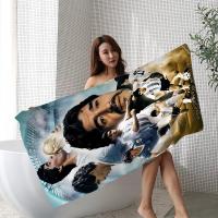 Toalla De Playa Absorbente Y Suave Para Niños Con Estampado De Diego Maradona Art Anime Toalla De Baño Rectangular Para Viajes Camping Gimnasio Tamaño 30x60 Cm - details 6