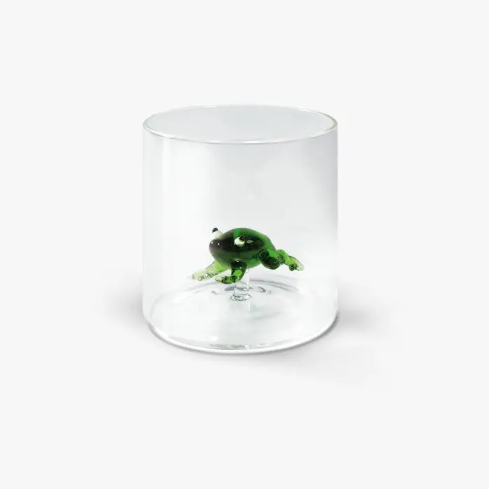 WD LifeStyle Borosilicato Cc Vidrio 250 ml Frog Decor - 1