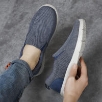 Zapatos De Lona Transpirables Para Hombre Verano Mocasines De Caminar Comodidad Al Aire Libre Slip on Clásicos Loafers Para Hombre - details 13