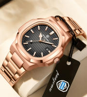 Reloj De Hombre PENGAGAR Lujo Deportivo Acero Inoxidable Resistente Al Agua Con Luminiscencia Y Mostrador De Fecha Estilo Elegante - details 12