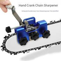 Herramienta De Afilador De Cadena De Motosierra Portátil Con Piedras De Molienda Para Trabajos De Carpintería Y Madera Herramienta De Tratamiento De Material De Alta Eficiencia - details 1