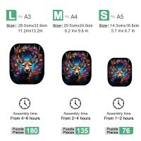 Rompecabezas 3D De Madera Personalizado Con Encanto Navideño Y Elk Misterioso Juguete Educativo Para Niños Y Adultos Regalo Familiar Interactivo - details 3
