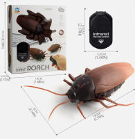 Extraño Juguetes De Terror Para Halloween: Rociador De Mala Suerte Control Remoto De Roedor Y Araña Simulación Divertida Para Niños - details 0