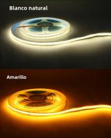Tira De Luz LED COB 12V Alta Densidad 320LEDs/m RA90 Calor Natural Frío Rojo Azul Hielo Amarillo Rosa Flexible Para Iluminación Lineal - details 9
