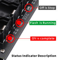Testero De Baterías Digital Con 8 Canales Y Pantalla Color De 2.4 Pulgadas Capacidad De 18650 Lithium Detector De Energía Automático DC5V 10A - details 0