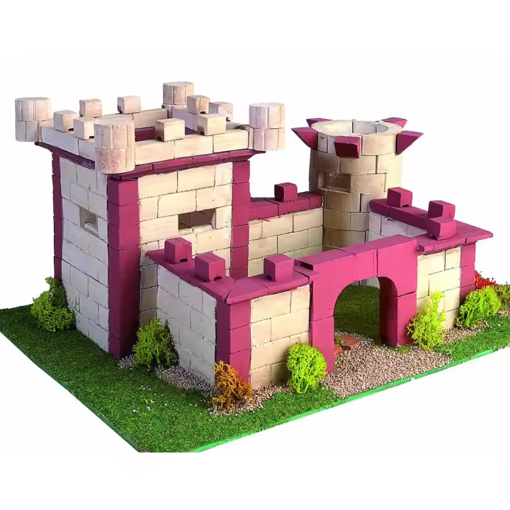 Keranova 30316, Kit de construcción de cerámica "Castillo 2" - 1