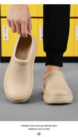 Zapatos De Cocina EVA Para Hombres Y Mujeres Antideslizantes Impermeables Resistentes Al Aceite Cómodos Para Trabajadores Chanclas De Exterior Pesca - details 7
