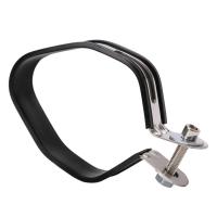 Soporte Universal Para Escape De Motocicleta Clip De Apoyo Para Tubo De Escape Anillo Fijo Herramienta De Soporte En Acero Inoxidable O Fibra De Carbono Negro - details 5