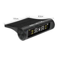 Sistema De Monitoreo De Presión De Neumáticos Para Coche Con 4 Sensores Pantalla LCD Digital Solar Powered Alarmas De Seguridad Automática Prueba De Autotest Para Todas Las Marcas De Coches - details 9