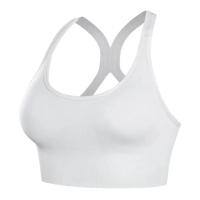 Sujetador Deportivo Sexy Para Mujer Racerback Yoga Fitness Gimnasio Shockproof Sin Costuras Secado Rápido Top Deportivo - details 10