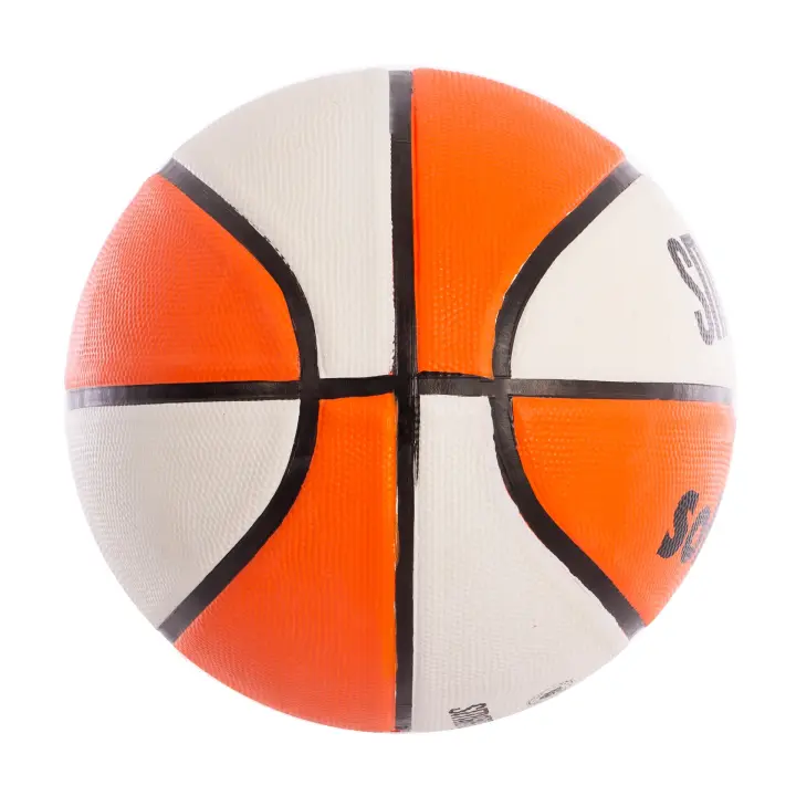 balón baloncesto microcelular softee smart color naranja/blanco tamaño 5 - 1