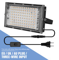 Lámpara De Crecimiento LED Para Plantas 220V Espectro Completo 50W 100W Luz Verde Para Semillas Y Flores En Invernadero IP65 Impermeable - details 2