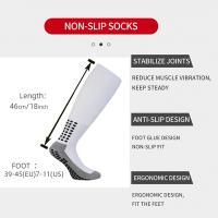 Calcetines De Fútbol Antideslizantes Medio Calf Non Slip Con Suela De Silicona Para Hombres Calcetines Deportivos De Ciclismo - details 0