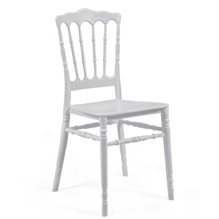 Silla WENDY, polipropileno color a elegir (blanco o dorado) - 1