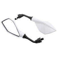 Par De Espejos Retrovisores Para Motocicleta Accesorios Modificados Para Scooter E-bike Piezas De Repuesto Auxiliares De Reversa - details 6
