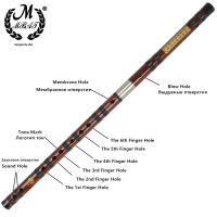 Flauta De Bambú ZD-03 Instrumento De Viento Tradicional Chino Dizi Clave C E F G Para Profesionales Y Principiantes - details 2