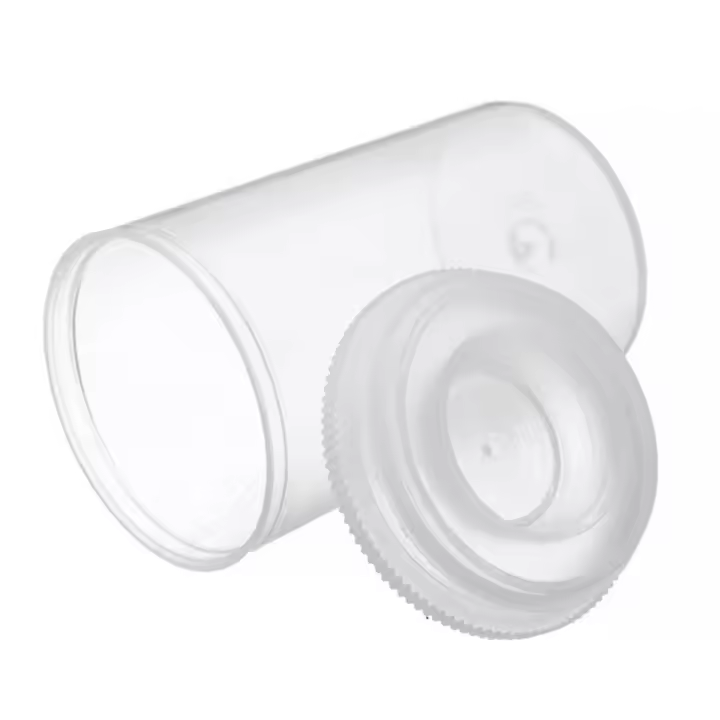 100pcs Plastic Empty Film Canister Camera Reel Container Storage Case Can For Accessories Art Bead - 1