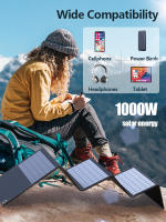 Cargador Solar Portátil Plegable 500W Con Bolsa USB+DC Salida Dispositivo De Carga Solar Plegable Fuente De Energía Exterior - details 1