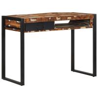 vidaXL Escritorio madera maciza reciclada multicolor 100x50x75 cm - details 6