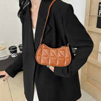Bolso De Hombro Para Mujer En Cuero Sólido Retro Casual Bolso De Compras Con Cierre De Cremallera Bolsa De Mano Fashion - details 20