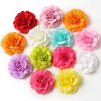 10Pcs Rosas Artificiales De 5cm Para Decoración De Navidad Y Bodas Accesorio De Regalo Para Artesanías Y Wreaths - details 1